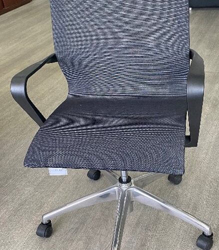 Executive Medium-Back Full Mesh Chair – Black