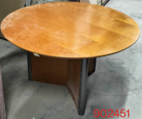 Round Meeting Table 127 cm – Cherry