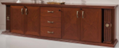 Executive Credenza with 4 Doors – Cherry