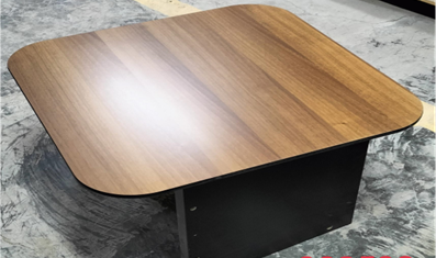 Rectangular Coffee Table 120 cm – Cherry / Dark Grey