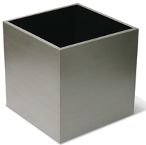 Square Planter Box – Stainless Steel