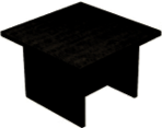 Square Coffee Table 60 cm – Wenge