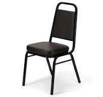 Stackable Banquet Chair – Black