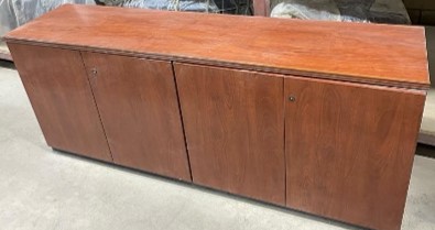 Credenza with 4 Doors – Cherry