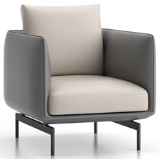 Single Seater Sofa – Dark Khaki