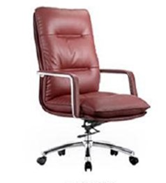 Medium-Back Executive Chair with Double Cushion – Black