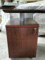 Heavy-Duty Pedestal 3 Drawers – Walnut