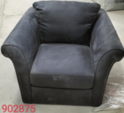 Leather Club Armchair – Black