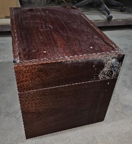Mobile Pedestal 2 Drawers – Mahogany