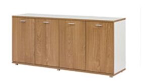 Low Cabinet | خزانة خشب قصيرة