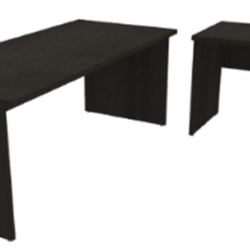 Wooden Desk | مكتب خشب مع زاوية