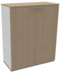 Wooden Medium Cabinet | خزانة خشب وسط