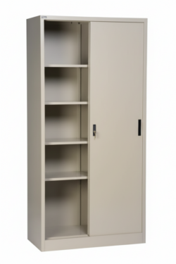 2 Sliding steel doors file cabinet | خزانة ملفات حديد 2 باب