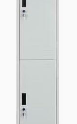 Single 2 doors Swing Steel Locker | خزانة حديد 2 باب
