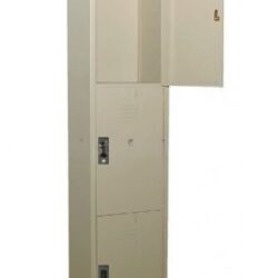 Single 3 doors Swing Steel Locker | خزانة حديد 3 باب