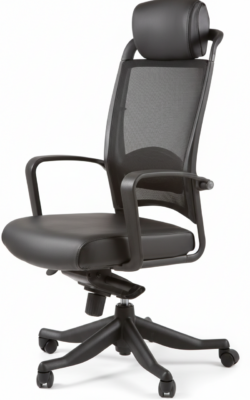 Office high back chair mesh | كرسي قماش ظهر عالي شبك