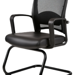 Visitor chairs | كرسي قماش ظهر شبك ثابت للزيارة