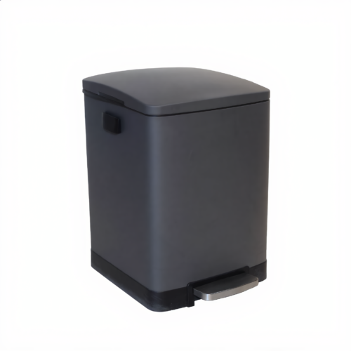 Pedal Trash Bin 50 L – Gray | سلة مهملات بدواسة 50 لتر رمادي