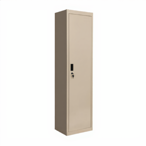 1-Door Steel Locker – Beige | خزانة لوكر حديد باب واحد بيج