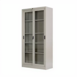 2 Sliding glass doors file cabinet | خزانة ملفات ابواب زجاج