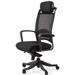 Office high back chair mesh | كرسي قماش ظهر عالي شبك