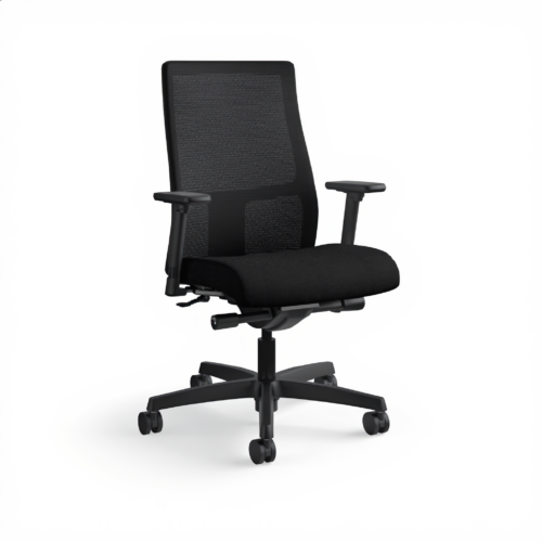 HON Ignition 2.0 Mid Back Task Chair – Black | كرسي هون إغنيشن ظهر وسط أسود
