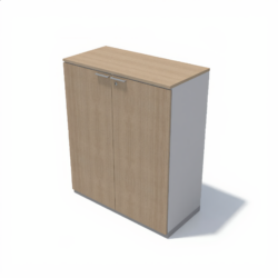 Wooden Medium Cabinet | خزانة خشب وسط