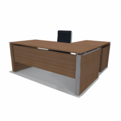 Wooden Desk | مكتب خشب مع زاوية متحركة